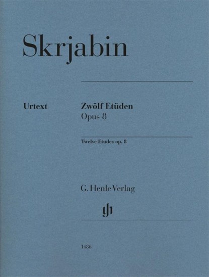 Alexander Skrjabin - Zwölf Etüden op. 8, Valentina Rubcova - Paperback - 9790201814865