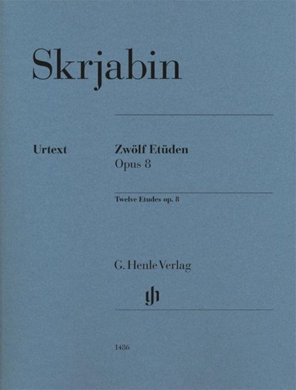 Alexander Skrjabin - Zwölf Etüden op. 8, Alexander Skrjabin - Paperback - 9790201814865