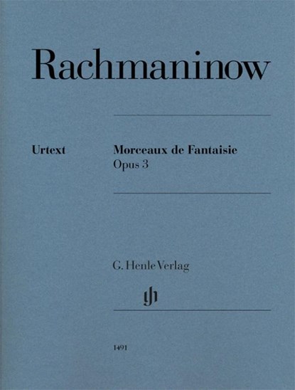 Sergej Rachmaninow - Morceaux de Fantaisie op. 3, Dominik Rahmer - Paperback - 9790201814919