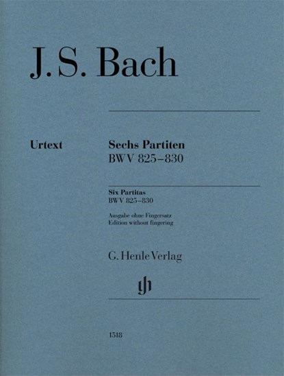 Bach, Johann Sebastian - Sechs Partiten BWV 825-830, Ullrich Scheideler - Paperback - 9790201815183