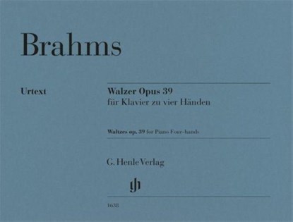 Brahms, Johannes - Walzer op. 39, Johannes Brahms - Paperback - 9790201816388