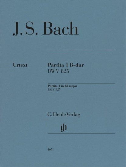 Johann Sebastian Bach - Partita Nr. 1 B-dur BWV 825, Ullrich Scheideler - Paperback - 9790201816517