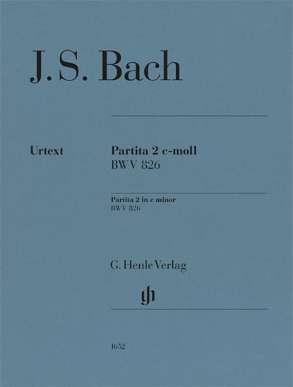 Johann Sebastian Bach - Partita Nr. 2 c-moll BWV 826, Ullrich Scheideler - Paperback - 9790201816524