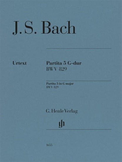 Johann Sebastian Bach - Partita Nr. 5 G-dur BWV 829, Ullrich Scheideler - Paperback - 9790201816555