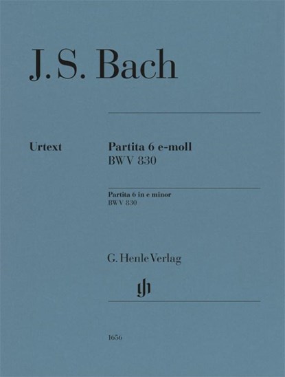 Johann Sebastian Bach - Partita Nr. 6 e-moll BWV 830, Ullrich Scheideler - Paperback - 9790201816562