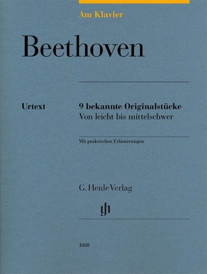 Am Klavier - 9 bekannte Originalstücke, Ludwig van Beethoven - Paperback - 9790201818085