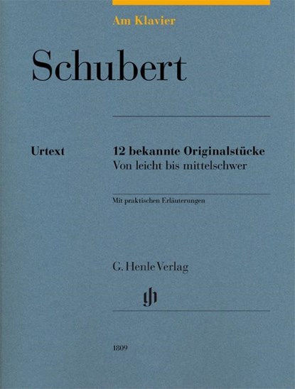 Am Klavier - 12 bekannte Originalstücke, Franz Schubert - Paperback - 9790201818092