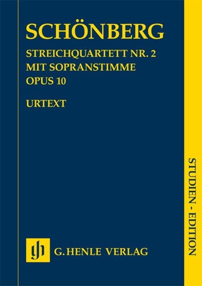 Arnold Schönberg - Streichquartett Nr. 2 op. 10 mit Sopranstimme, Ullrich Scheideler - Paperback - 9790201875422