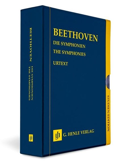 Beethoven, Ludwig van - The Symphonies - 9 Volumes in a Slipcase, Bathia Churgin ; Jens Dufner ; Ernst Herttrich - Paperback - 9790201898001