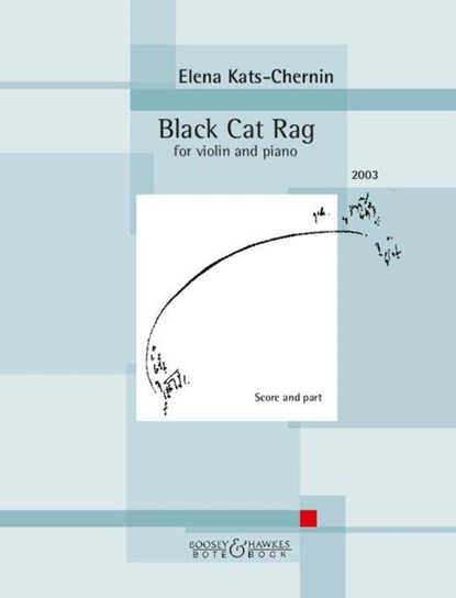 Black Cat Rag, Elena Kats-Chernin - Gebonden - 9790202534960