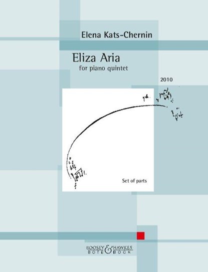 Eliza Aria Streicherstimmensatz., Elena Kats-Chernin - Gebonden - 9790202536445