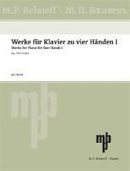 Leichte Klavierstücke zu vier Händen 1, Julia Suslin - Paperback - 9790203004264