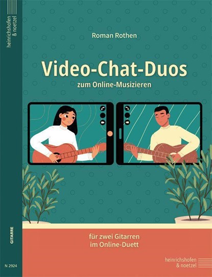 Video-Chat-Duos. Spielpartitur, Roman Rothen - Gebonden - 9790204429240