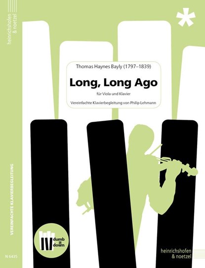 Long, Long Ago, Thomas Haynes Bayly - Gebonden - 9790204464357