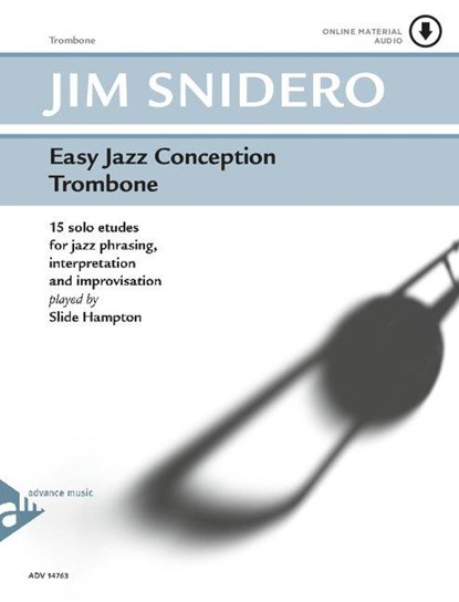 Easy Jazz Conception Trombone, Jim Snidero - Gebonden - 9790206304231
