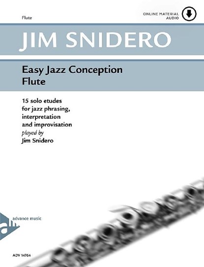 Easy Jazz Conception Flute, Jim Snidero - Gebonden - 9790206304248