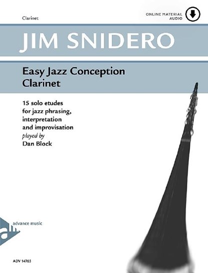 Easy Jazz Conception Clarinet, Jim Snidero - Gebonden - 9790206304255