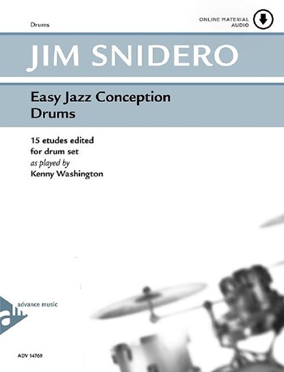 Easy Jazz Conception Drums, Jim Snidero - Paperback - 9790206304293