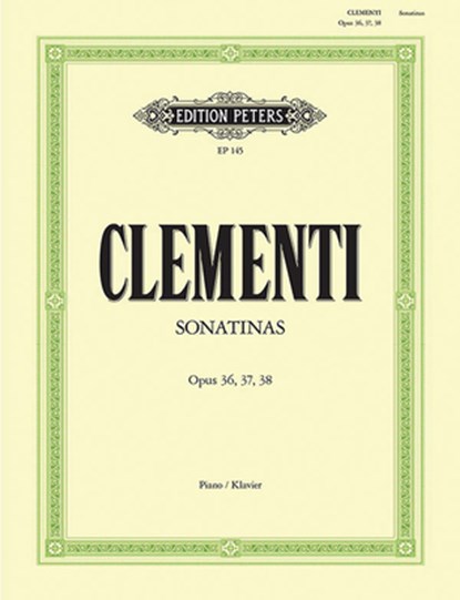 Sonatinas for Piano: Sheet, Muzio Clementi - Paperback - 9790300755243