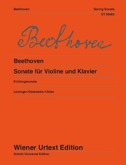 Sonate für Violine und Klavier, Ulrich Leisinger - Gebonden - 9790500574378