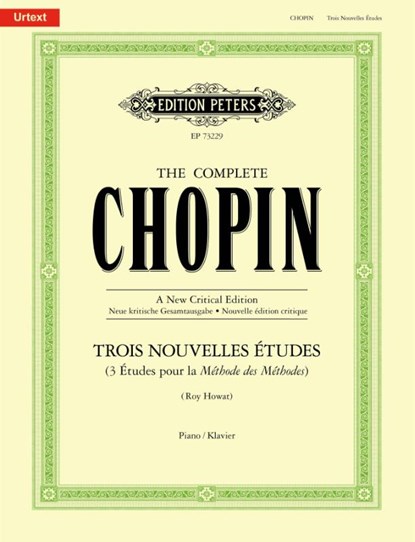 Trois Nouvelles Etudes The Complete Chopin, Frederic Chopin - Paperback - 9790577015750