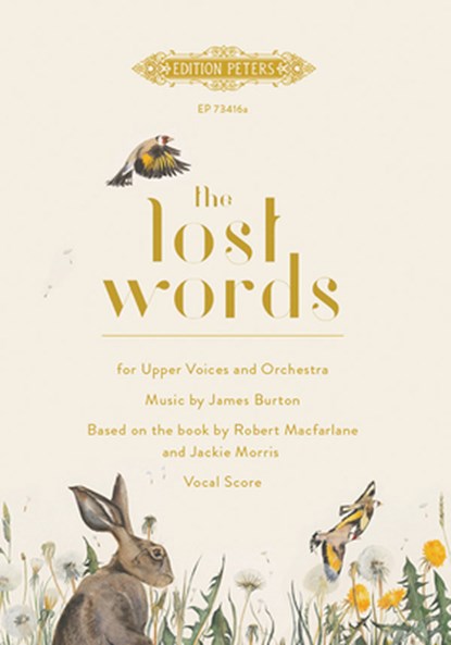 The Lost Words, James Burton - Paperback - 9790577018577