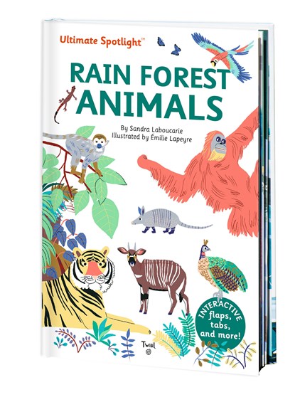 Ultimate Spotlight: Rain Forest Animals, Sandra Laboucarie - Gebonden - 9791027608775