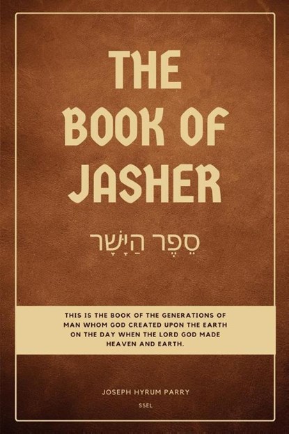 The Book of Jasher, Jospeh Hyrum Parry - Paperback - 9791029915239