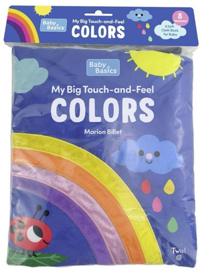 Baby Basics: COLORS cloth book, Marion Billet - Paperback - 9791036353109