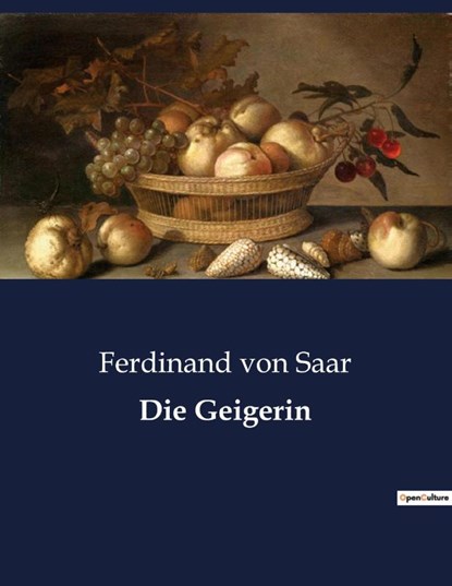 Die Geigerin, Ferdinand Von Saar - Paperback - 9791041939138