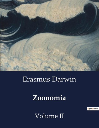 Zoonomia, Erasmus Darwin - Paperback - 9791041985876