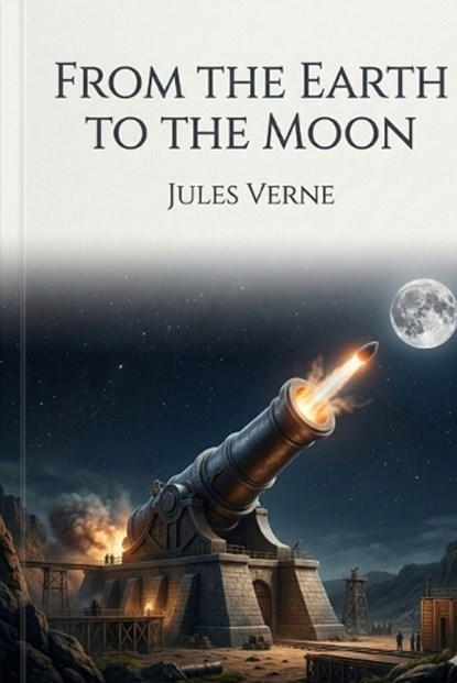 From the Earth to the Moon, Jules Verne - Paperback - 9791043134418