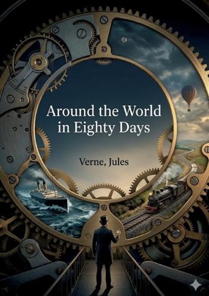 Around the World in Eighty Days, Jules Verne - Paperback - 9791043140433