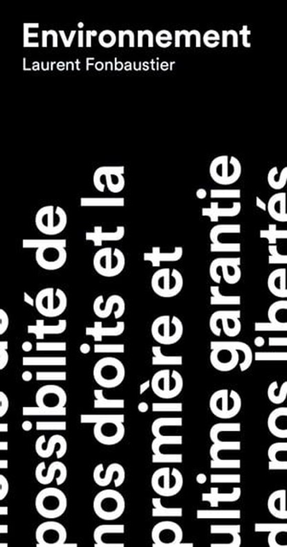 Environnement, Laurent Fonbaustier - Ebook - 9791095772989