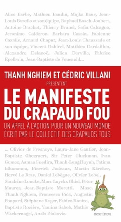 Le manifeste du crapaud fou, Thanh Nghiem ; Cédric Villani - Ebook - 9791097160050