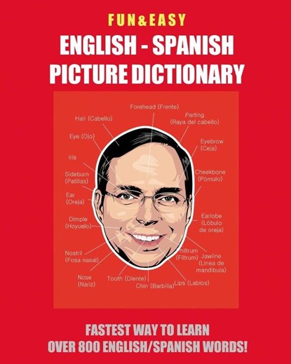 Fun & Easy! English - Spanish Picture Dictionary, Fandom Media - Paperback - 9791188195244