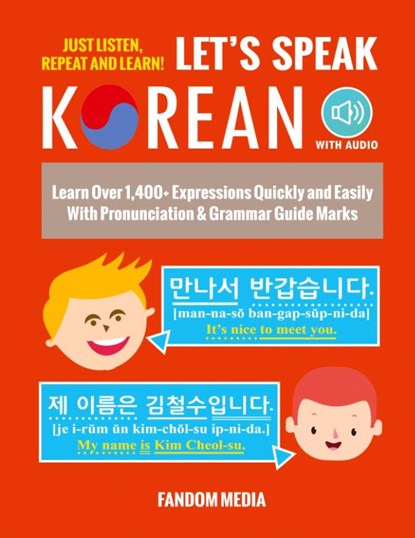 Let's Speak Korean (with Audio), Fandom Media - Paperback - 9791188195466