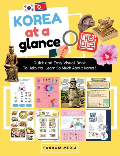 Korea at a Glance (Full Color), Fandom Media - Paperback - 9791188195503