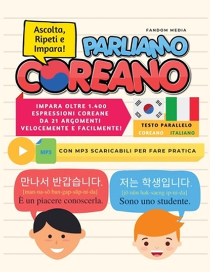 Parliamo Coreano, Fandom Media - Paperback - 9791188195589