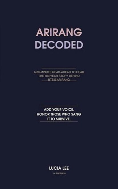 Arirang Decoded, LUCIA LEE - Ebook - 9791199732834