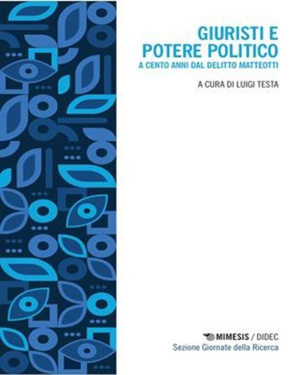 Giuristi e potere politico, Luigi Testa - Ebook - 9791222331447