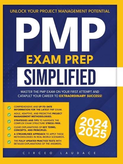 PMP Exam Prep Simplified, Circeo Laudace - Paperback - 9791222727684