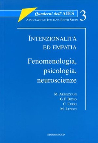 Intenzionalità ed empatia, Maria Armezzani ; Gian Franco Bosio ; Cesare Cerri ; Michele Lenoci - Ebook - 9791254520970