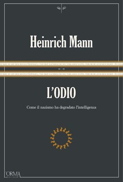 L'odio, Heinrich Mann - Ebook - 9791254761090