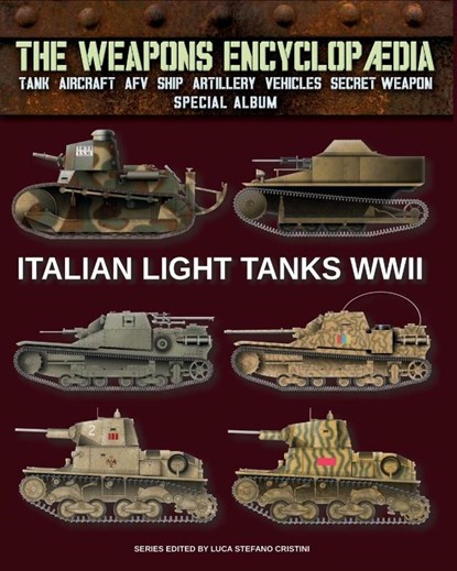 Italian light tanks WWII, Luca Stefano Cristini - Paperback - 9791255892311