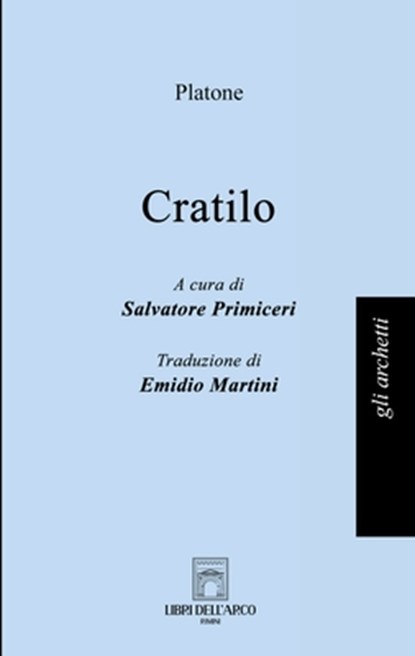 Cratilo, Platone Platone - Paperback - 9791280625793