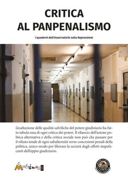 Critica al panpenalismo, Osservatorio sulla Repressione - Ebook - 9791281546196