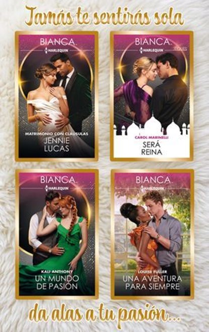 E-Pack Bianca abril 2025, Jennie Lucas ; Carol Marinelli ; Kali Anthony ; Louise Fuller - Ebook - 9791370005726