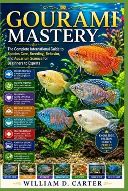 Gourami Mastery, William D Carter - Paperback - 9798198159952