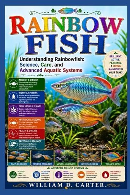 Rainbow Fish, William D Carter - Paperback - 9798198334427